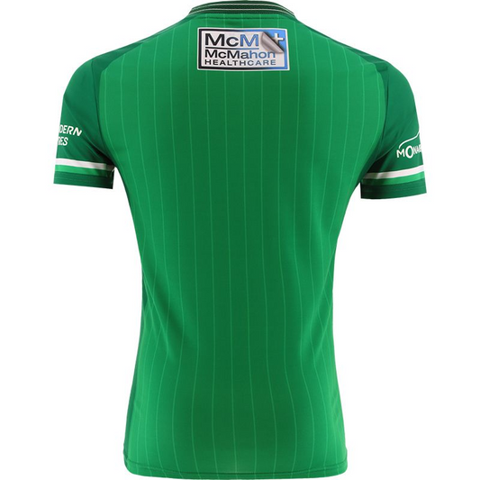Camiseta Rugby Fermanagh GAA 2024 vista sobre fondo blanco