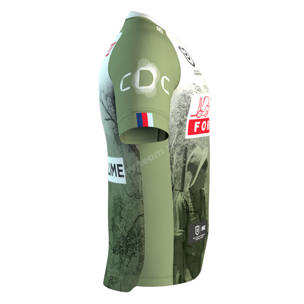 Camiseta Rugby CANBERRA RAIDERS 2025 NRL ANZAC