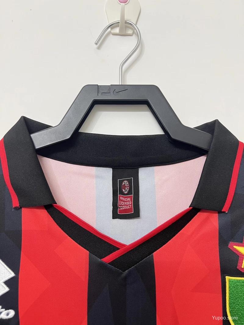Camiseta Retro BARESI FRANCO 1994-95 AC Milan