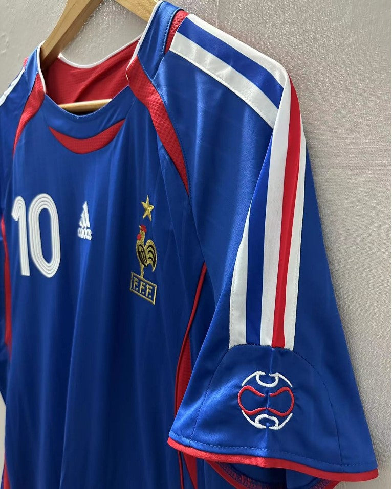 Camiseta Retro ZIDANE ZINEDINE 2006-07 Francia