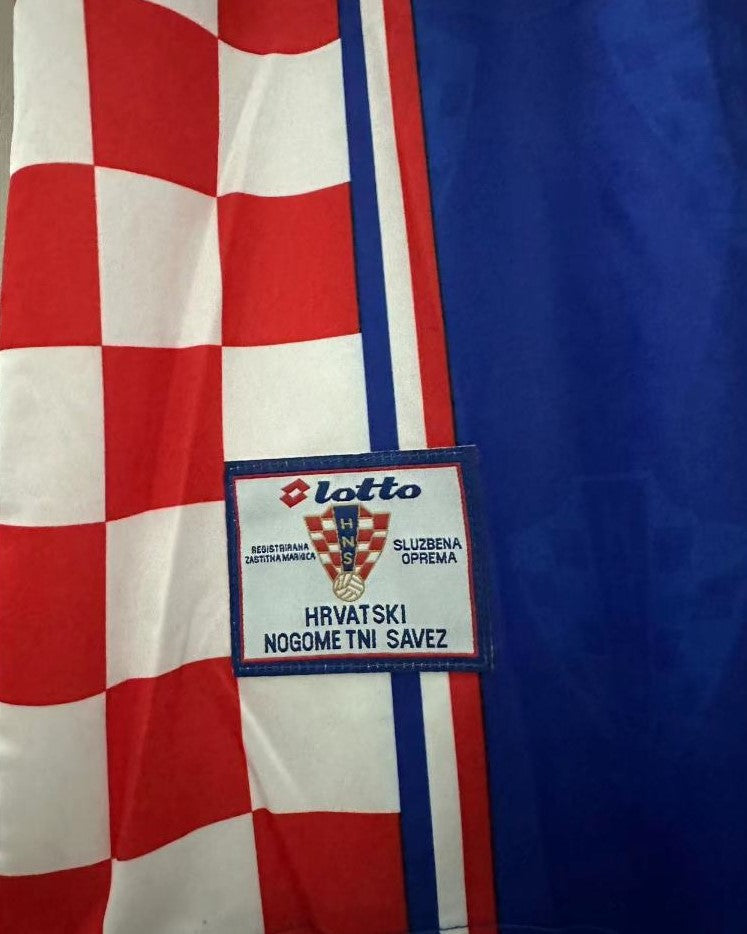 Camiseta Retro SUKER DAVOR 1998-99 Croacia