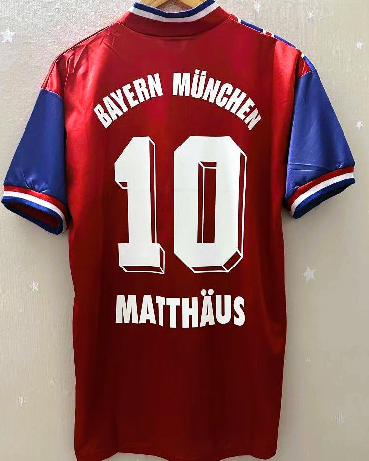 Camiseta Retro MATTHAUS LOTHAR 1994-95 Bayern Munich