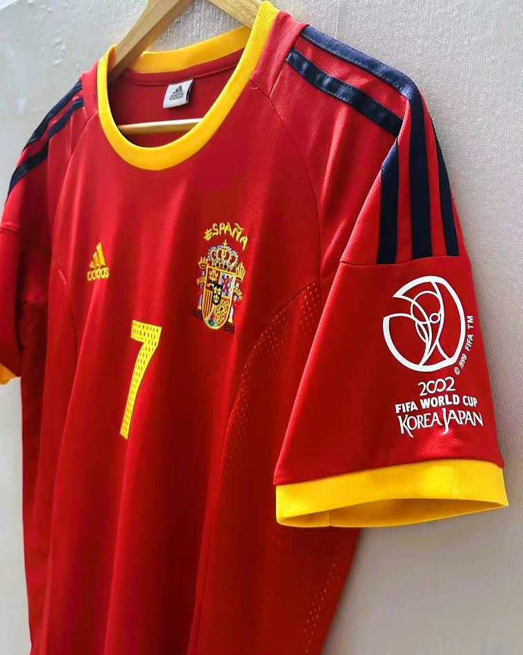 Camiseta Retro RAUL GONZALEZ BLANCO 2002-03 España