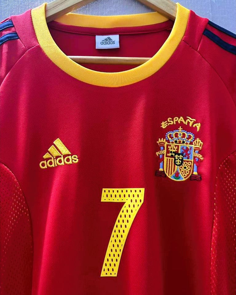 Camiseta Retro RAUL GONZALEZ BLANCO 2002-03 España