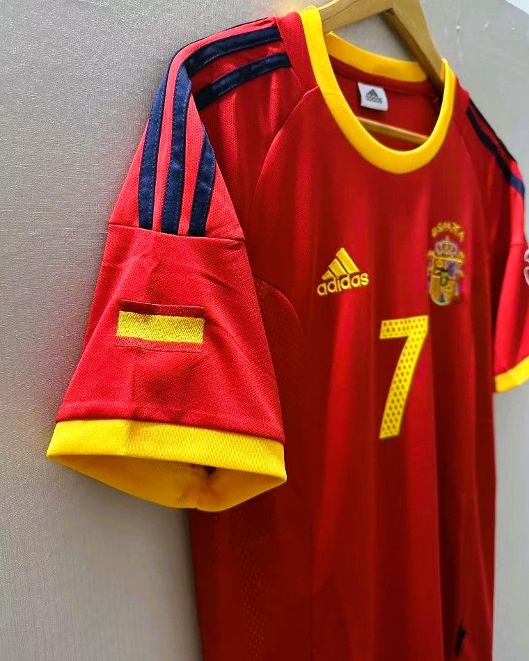 Camiseta Retro RAUL GONZALEZ BLANCO 2002-03 España