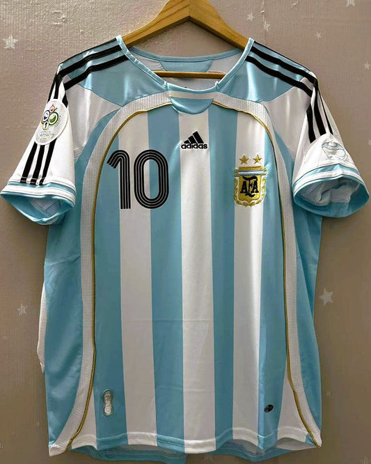 Camiseta Retro RIQUELME ROMAN 2006-07 Argentina