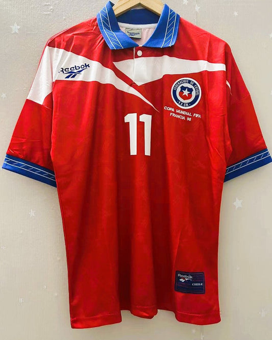 Camiseta Retro SALAS MARCELO 1998-99 Chile