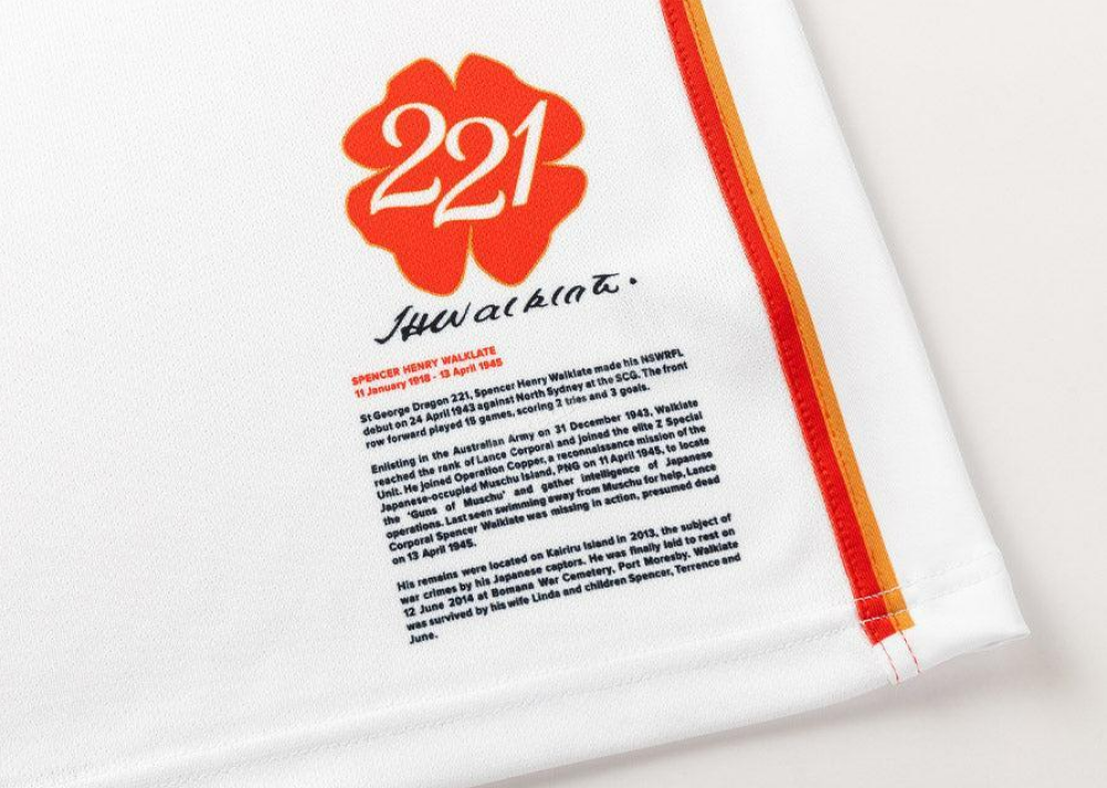 Camiseta Rugby DRAGONS 2025 NRL ANZAC
