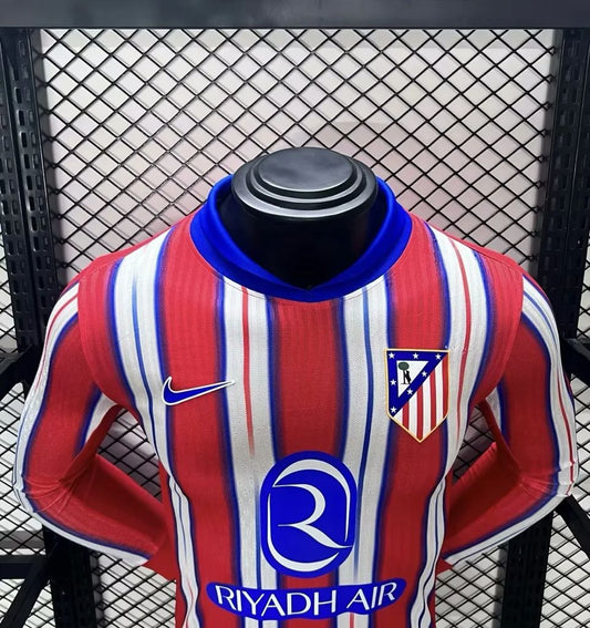 Camiseta Local Atlético de Madrid Manga Larga 24/25