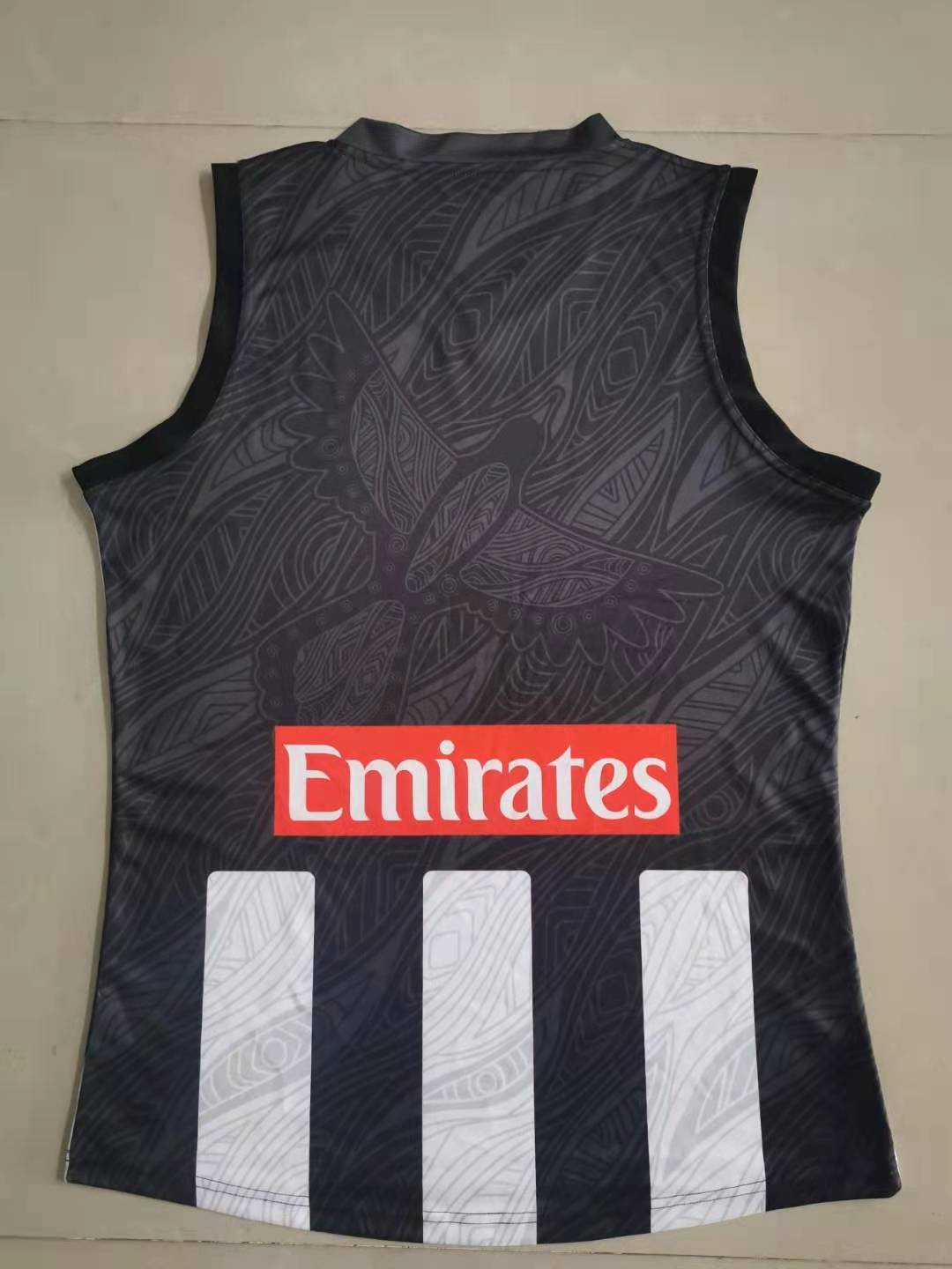 Musculosa AFL Collingwood Magpies
