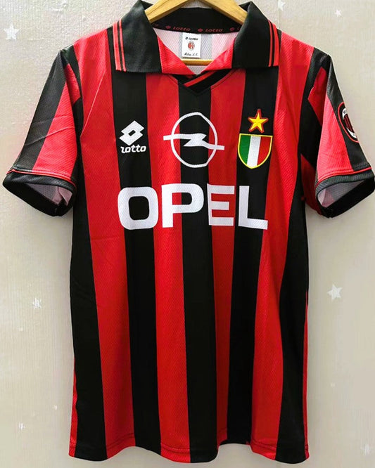 Camiseta Retro MALDINI PAOLO 1996-97 AC Milan