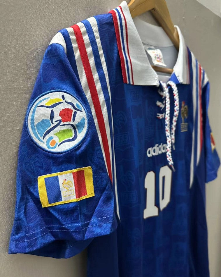 Camiseta Retro ZIDANE ZINEDINE 1996-97 Francia