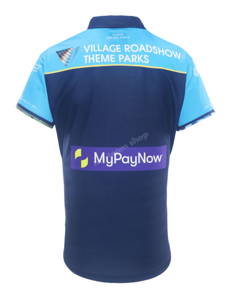 Camiseta Rugby GOLD COAST TITANS 2025 NRL ANZAC