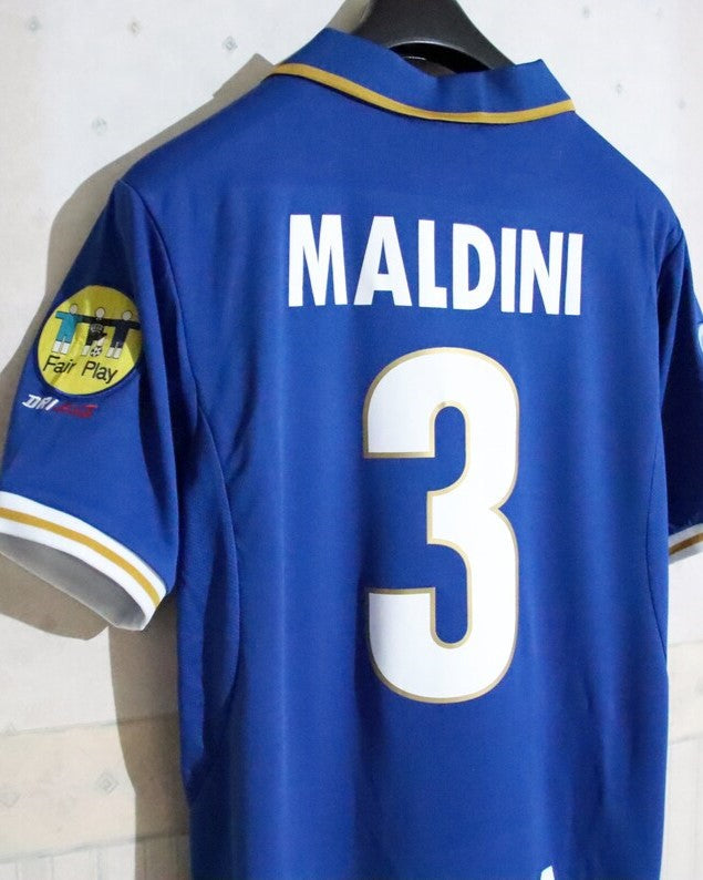 Camiseta Retro MALDINI PAOLO 1996-97 Italia