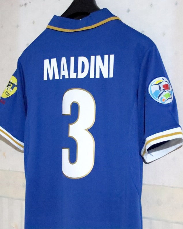 Camiseta Retro MALDINI PAOLO 1996-97 Italia
