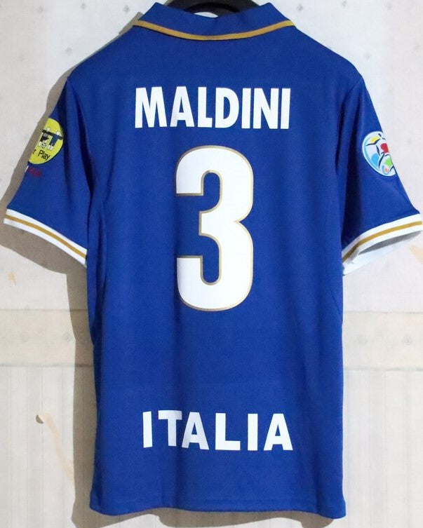 Camiseta Retro MALDINI PAOLO 1996-97 Italia