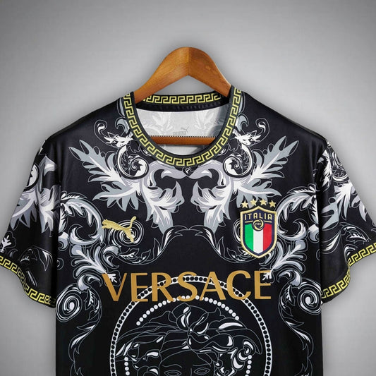 Camiseta Italia "Versace" Ed. Especial Black Kit