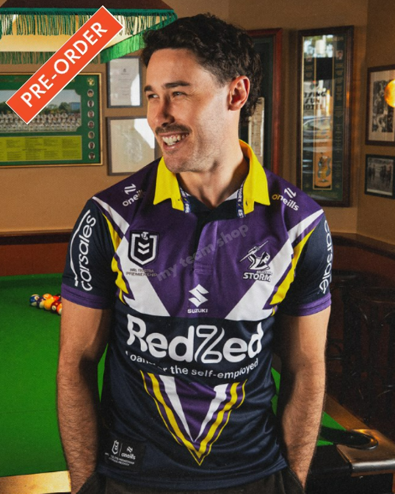 Camiseta Rugby MELBOURNE STORM 2025 NRL Alternativa