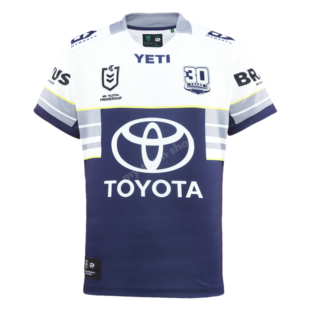Camiseta Rugby NORTH QUEENSLAND COWBOYS 2025 NRL Alternativa