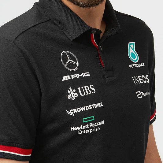 Polo Mercedes AMG Petronas F1 2022 - Colección Silver Arrows - Imagen 2