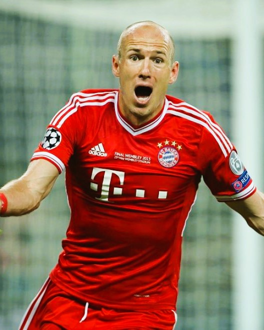 Camiseta Retro ROBBEN ARJEN 2012-13 Bayern Munich