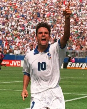 Camiseta Retro BAGGIO ROBERTO 1994-95 Italia