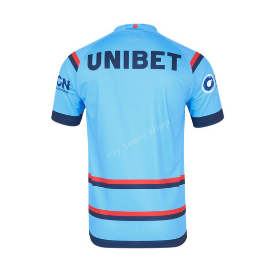 Camiseta Rugby SYDNEY ROOSTERS 2025 NRL SKY BLUE Entrenamiento