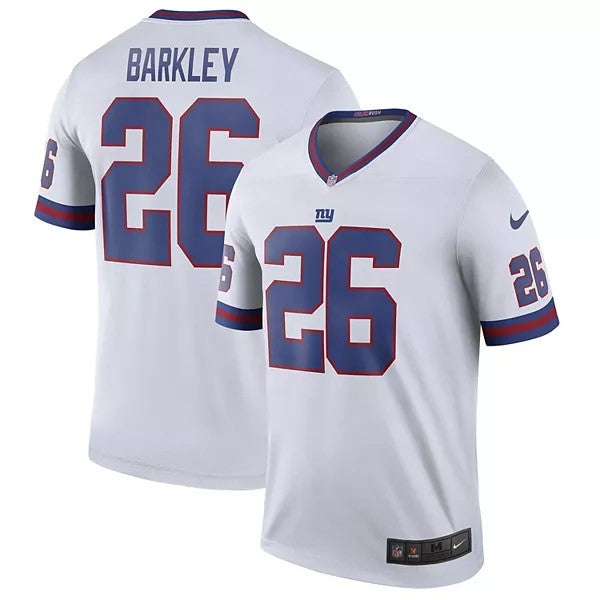 Camiseta New York Giants visitante 2021/2022 vista sobre fondo blanco
