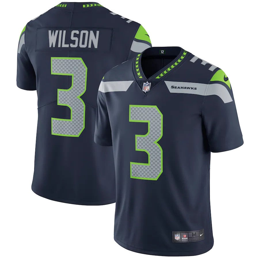 Camiseta Seattle Seahawks local 2021/2022 vista sobre fondo blanco