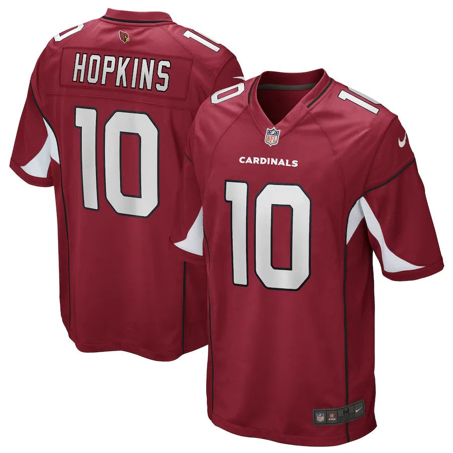 Camiseta Arizona Cardinals local 2021/2022 vista sobre fondo blanco