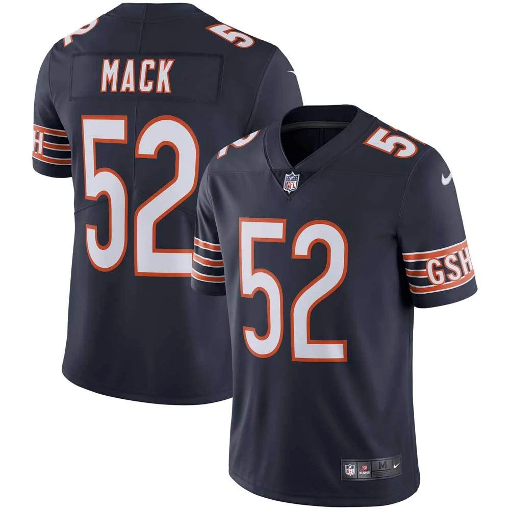 Camiseta Chicago bears local 2021/2022 vista sobre fondo blanco