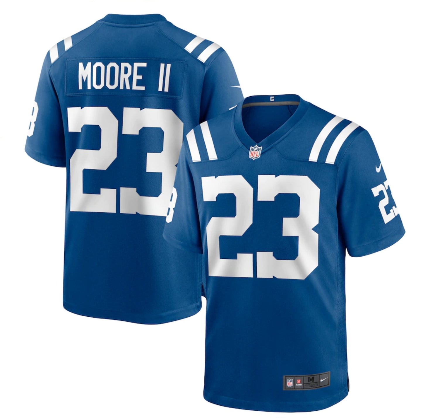 Camiseta Indianapolis Colts local 2021/2022 vista sobre fondo blanco