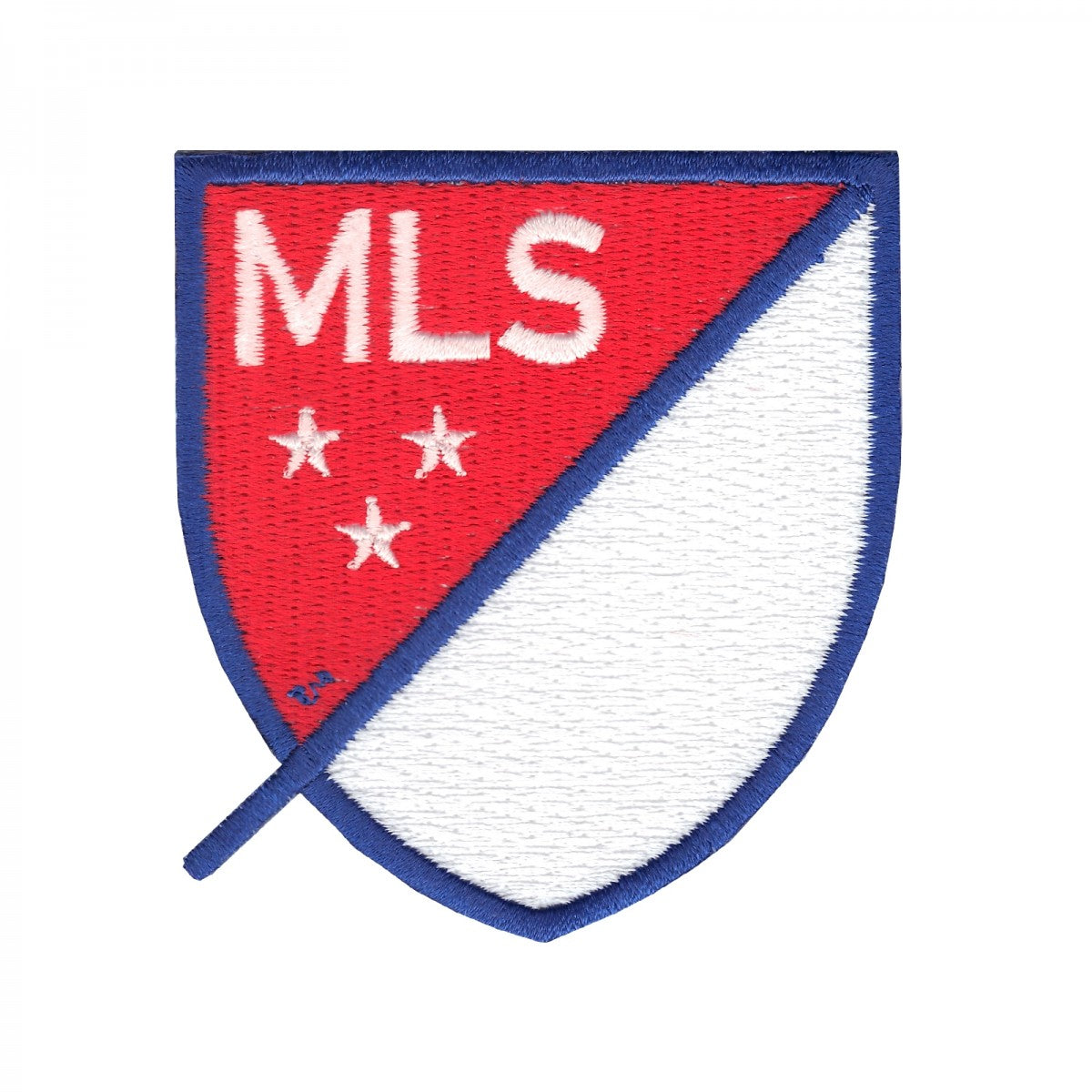 Parche MLS vista sobre fondo blanco
