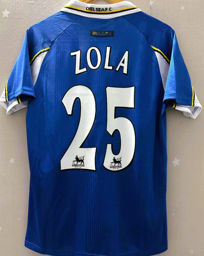 Camiseta Retro ZOLA GIANFRANCO 1998-99 Chelsea