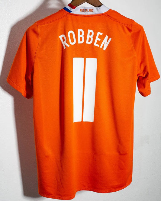 Camiseta Retro ROBBEN ARJEN 2008-09 Holanda