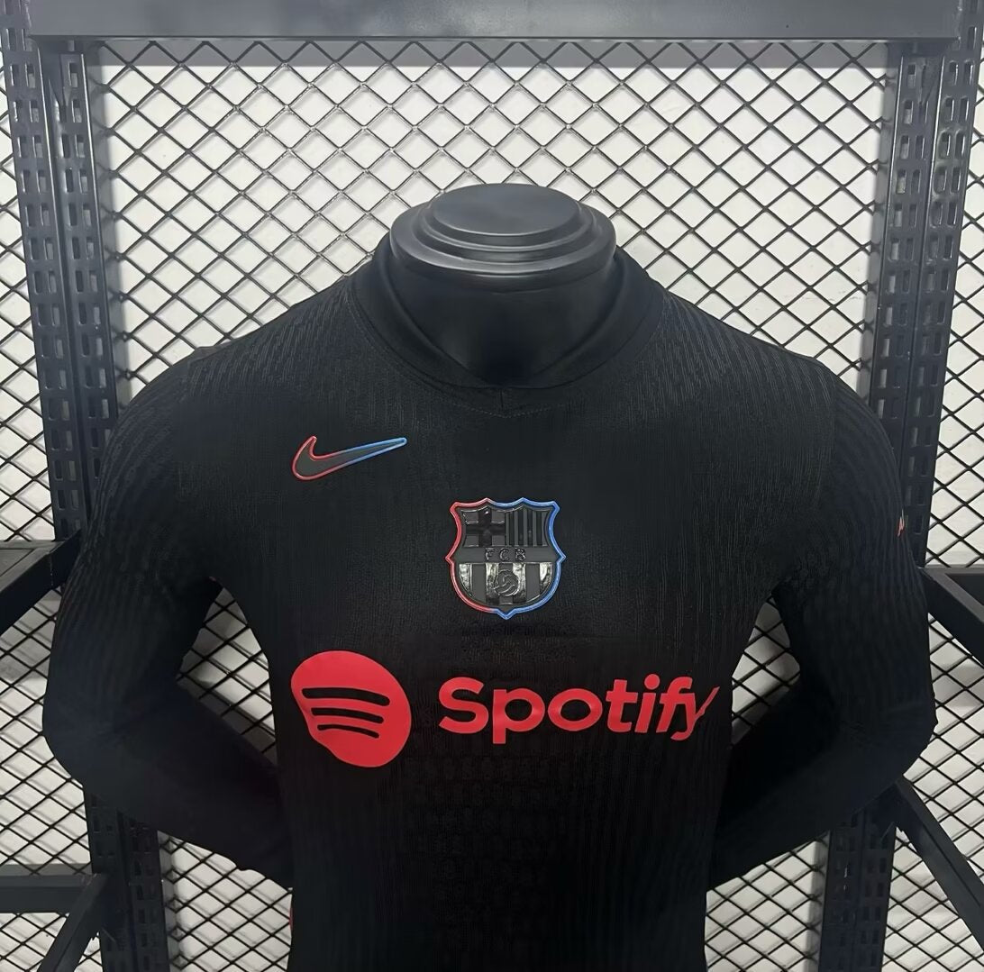 Camiseta Visitante Barcelona Manga Larga 24/25