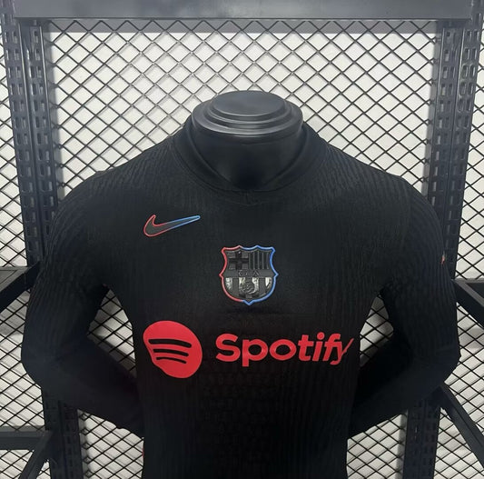 Camiseta Visitante Barcelona Manga Larga 24/25