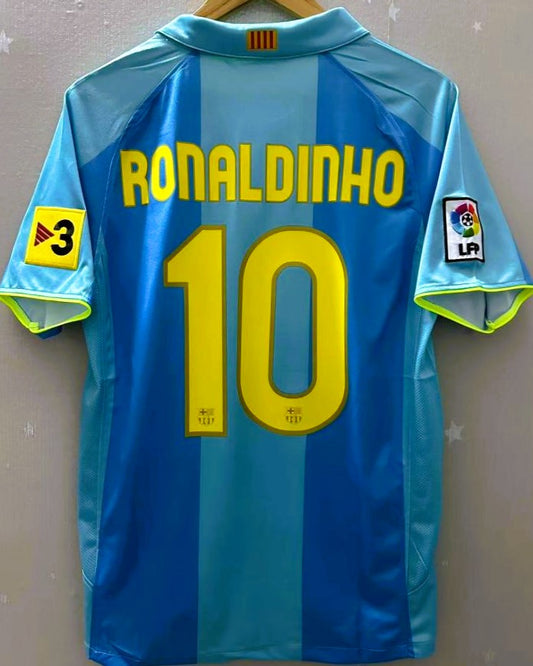 Camiseta Retro RONALDINHO 2007-08 Barcelona