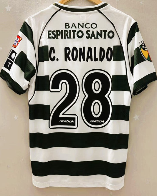 Camiseta Retro RONALDO CRISTIANO 2002-03 Sporting de Lisboa