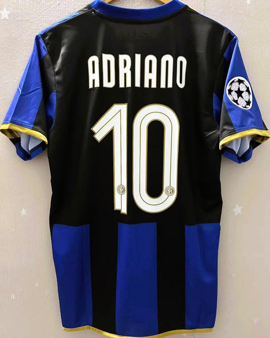 Camiseta Retro ADRIANO 2008-09 Inter de Milan