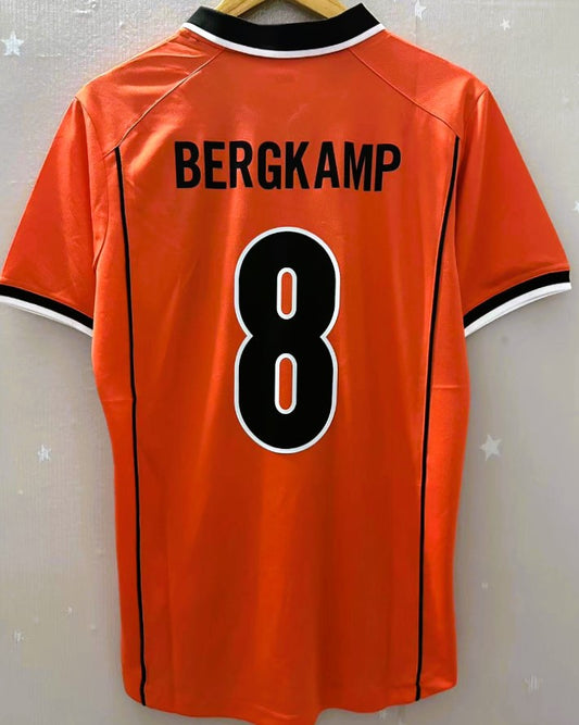 Camiseta Retro BERGKAMP DENNIS 1998-99 Holanda