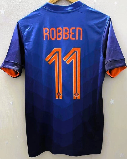 Camiseta Retro ROBBEN ARJEN 2014-15 Holanda