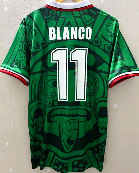 Camiseta Retro BLANCO CUAUHTEMOC 1998-99 Mexico