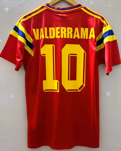 Camiseta Retro VALDERRAMA CARLOS 1990-91 Colombia