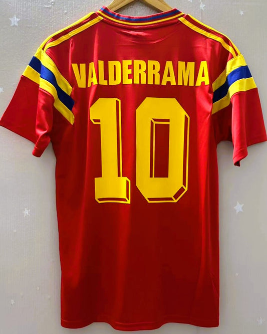 Camiseta Retro VALDERRAMA CARLOS 1990-91 Colombia