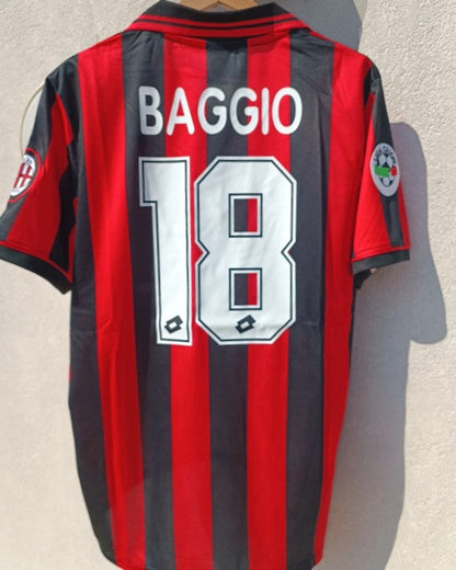 Camiseta Retro BAGGIO ROBERTO 1996-97 AC Milan