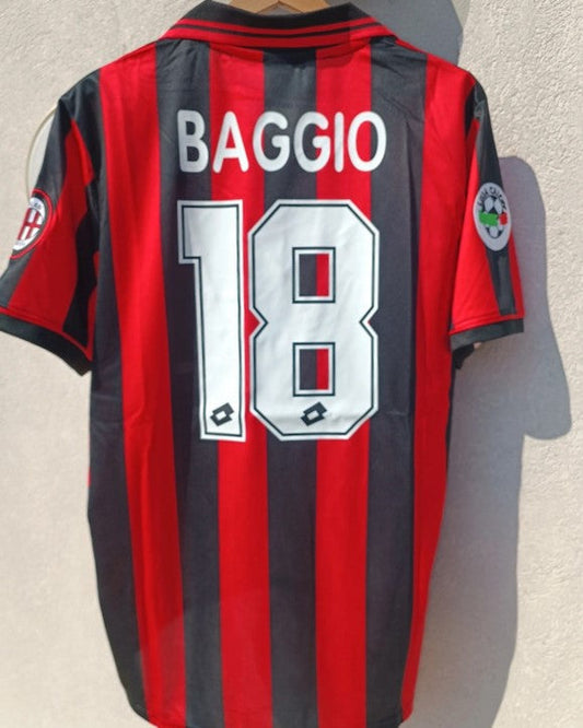 Camiseta Retro BAGGIO ROBERTO 1996-97 AC Milan