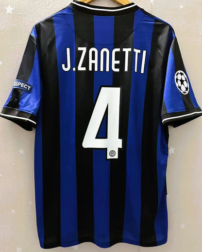Camiseta Retro ZANETTI JAVIER 2009-10 Inter de Milan