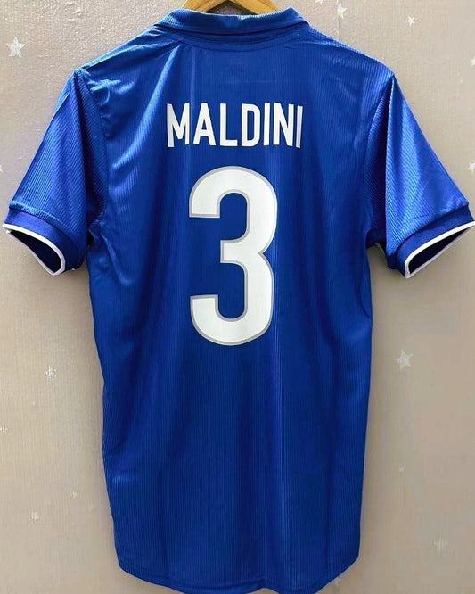 Camiseta Retro MALDINI PAOLO 1998-99 Italia