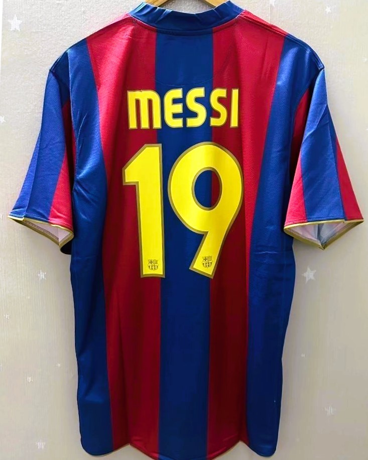 Camiseta Retro MESSI LIONEL 2007-08 Barcelona